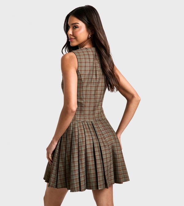 boohoo boohoo - Brown Casual Dresses