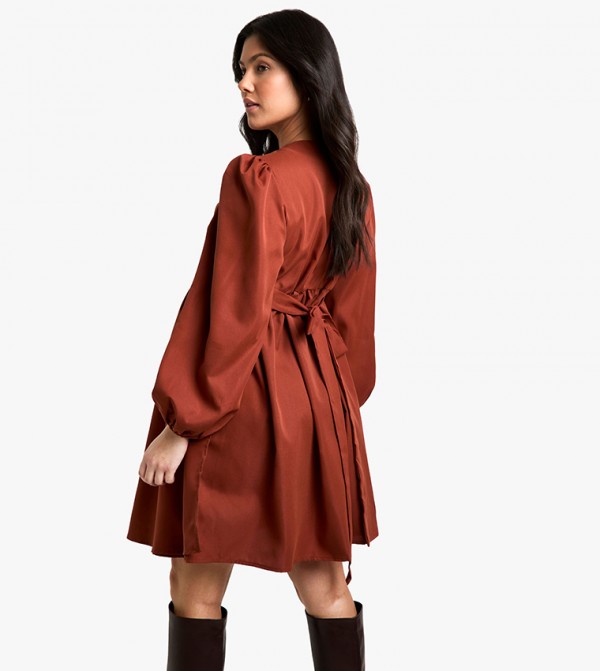 boohoo  Maternity Clothing - Brown Dresses