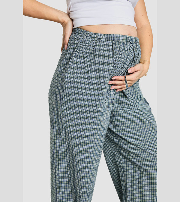 بوهو - اوتليت  ملابس حوامل - كحلي سراويل و ليقنز