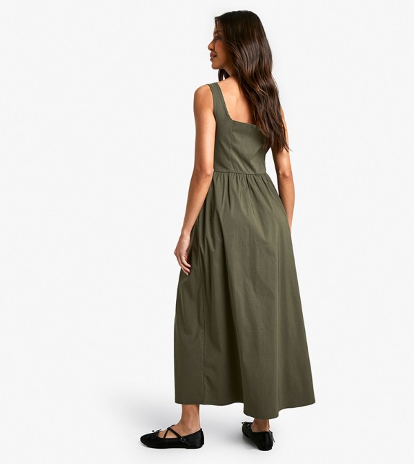 boohoo  Dresses - Khaki Casual Dresses
