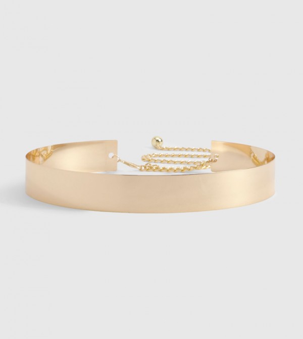 boohoo  Belts - Gold Non Leather Belts