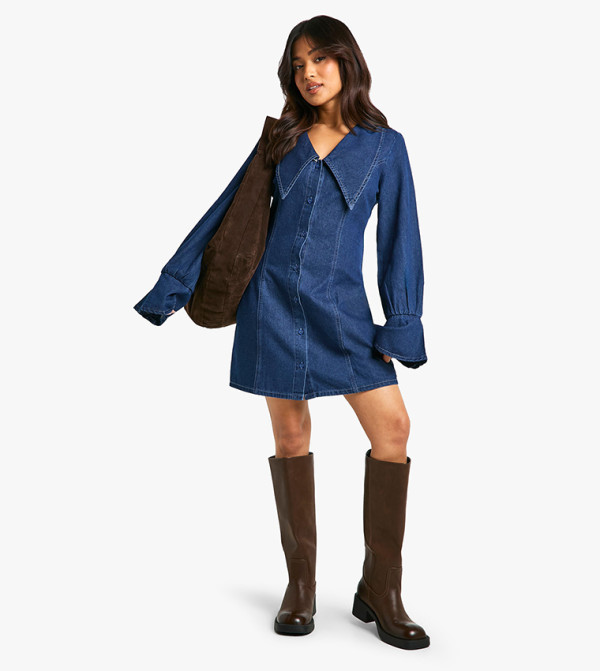 boohoo boohoo - Blue Mini Dresses