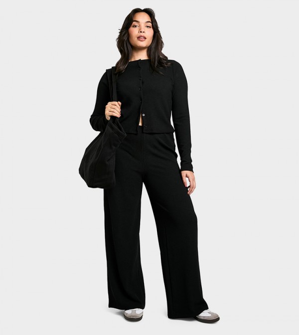 boohoo Co-Ord Sets - Black Co-Ord Sets