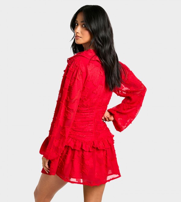 boohoo  Dresses - Red Casual Dresses