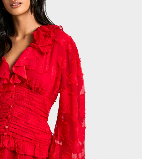 boohoo  Dresses - Red Casual Dresses