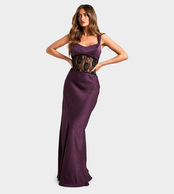 boohoo  Dresses - Purple Party Dresses