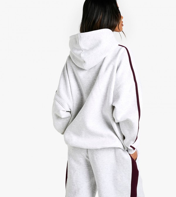 بوهو  هودي - أبيض هودي