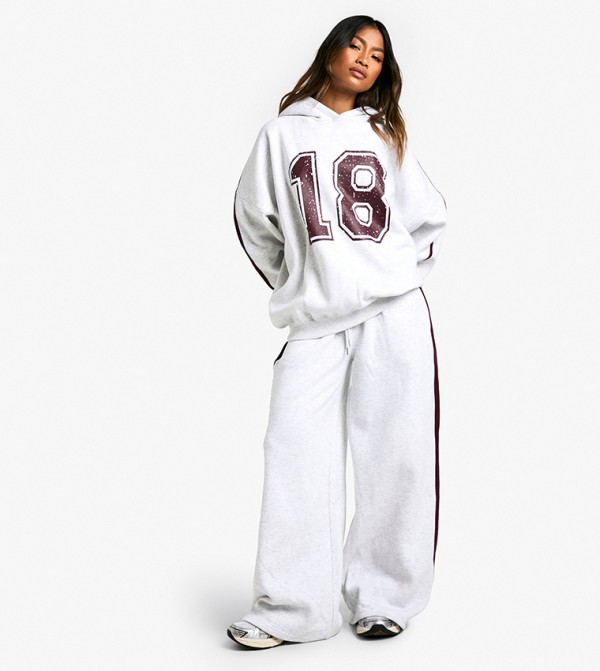 بوهو  هودي - أبيض هودي