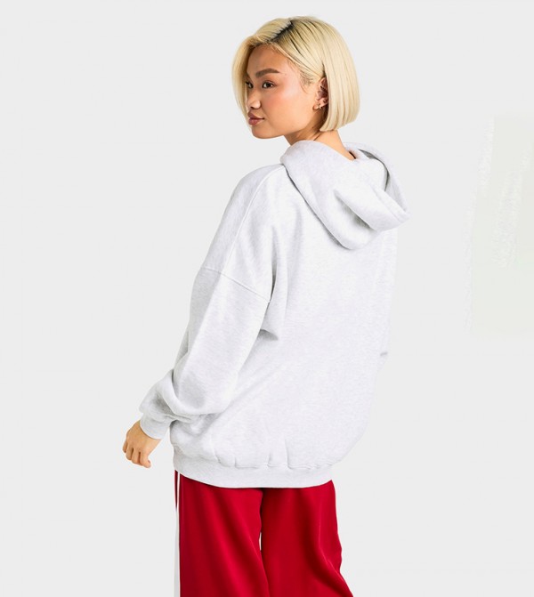 boohoo  Hoodies & Sweatshirts - Grey Hoodies