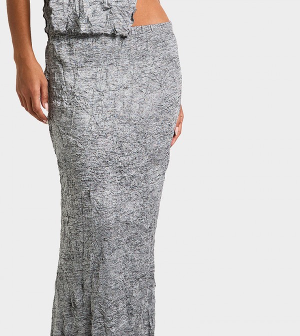 boohoo  Skirts - Grey Maxi Skirts