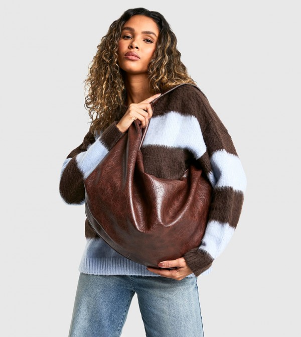 boohoo - Outlet  - Brown Tote Bags