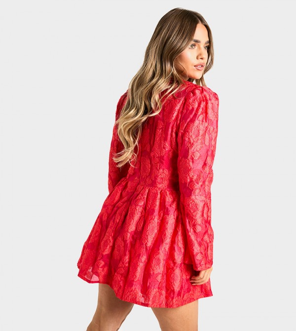 boohoo  - Red Mini Dresses