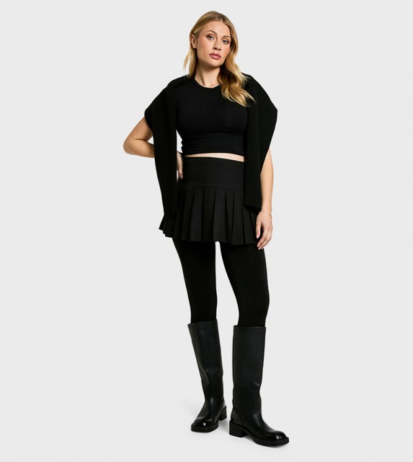 boohoo  Maternity Clothing - Black Pants & Leggings