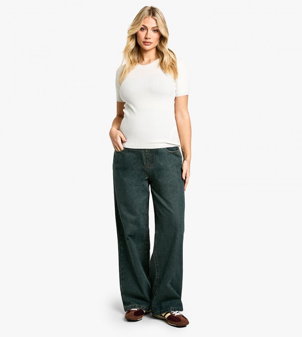 boohoo  - Navy Jeans