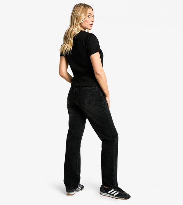 boohoo  Maternity Clothing - Black Jeans