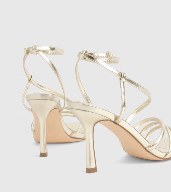 boohoo boohoo - Gold Heels