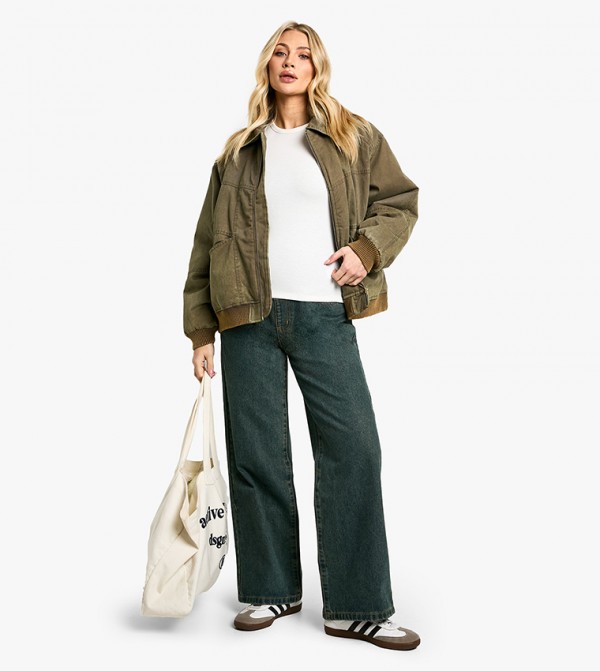 boohoo  Maternity Clothing - Navy Jeans