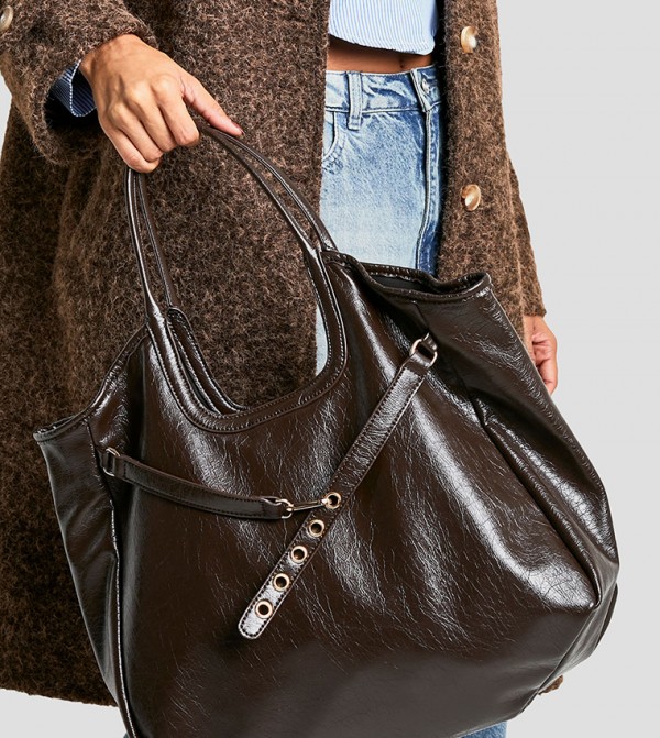 boohoo - Outlet  - Brown Shoulder bags