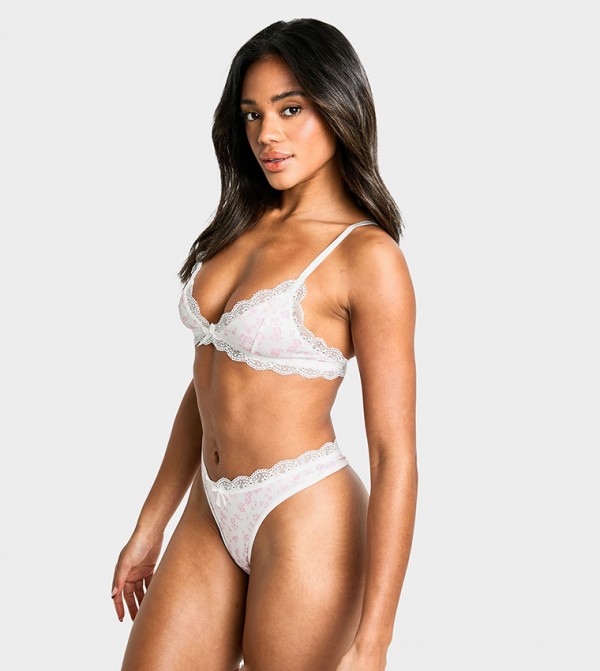 boohoo  Lingerie Sets - White Lingerie Sets