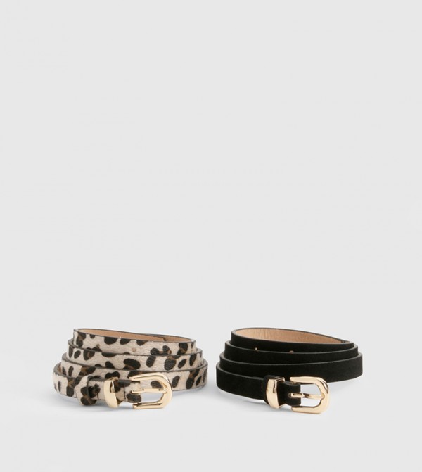 boohoo  Belts - Multi Leather Belts