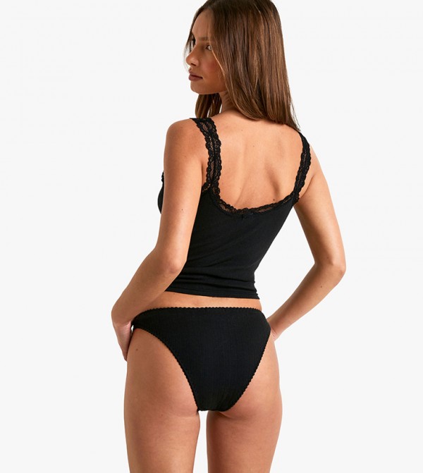 boohoo - Outlet  Lingerie Sets - Black Lingerie Sets