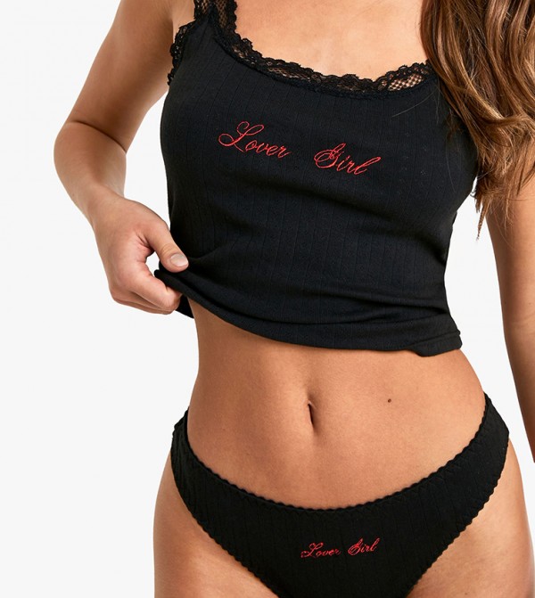 boohoo - Outlet  Lingerie Sets - Black Lingerie Sets