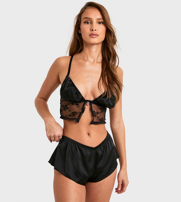 boohoo boohoo - Black Bottoms