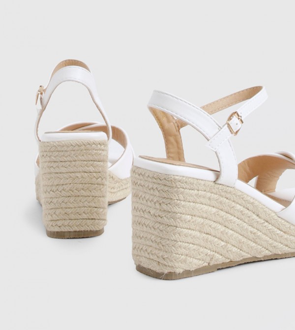 boohoo - Outlet  - White Wedges