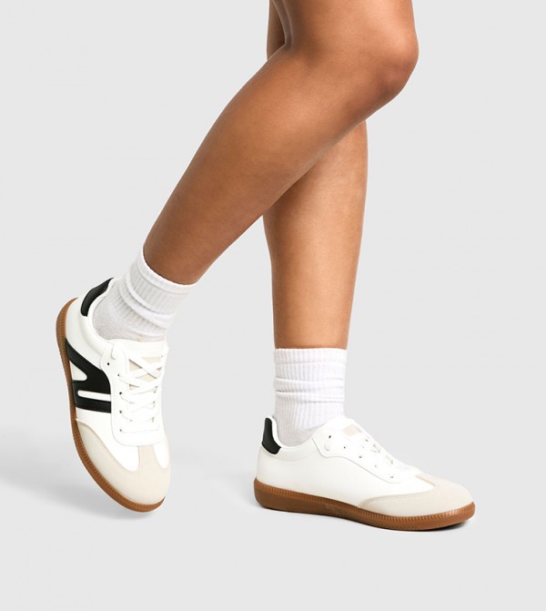 boohoo - Outlet  - Black Low Top