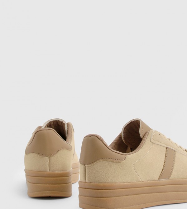 boohoo boohoo - Taupe Low Top