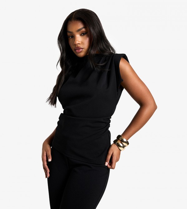 بوهو  أطقم ملابس - أسود Co-Ord Set