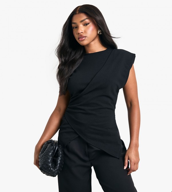 boohoo boohoo - Black Casual Tops