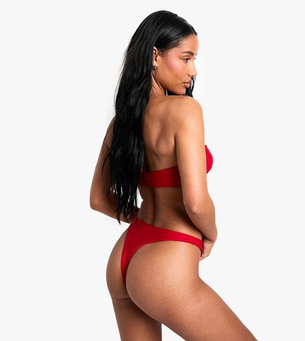 بوهو توب بكيني - أحمر Bikini Tops