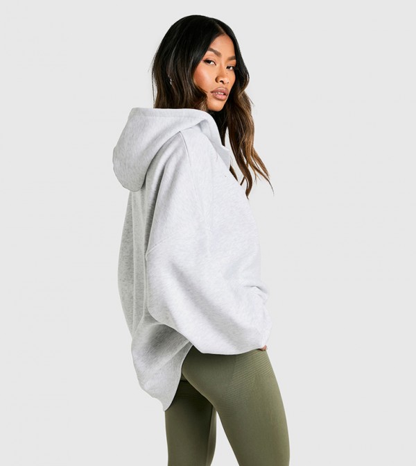 boohoo  Hoodies & Sweatshirts - Grey Hoodies