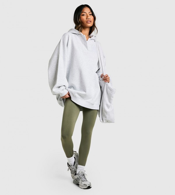 boohoo  Hoodies & Sweatshirts - Grey Hoodies