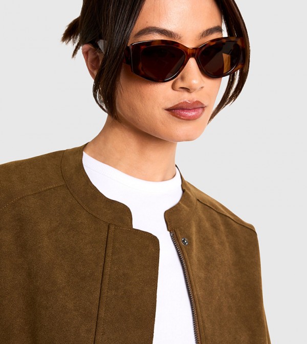 boohoo  Sunglasses - Brown undefined