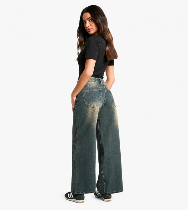 boohoo boohoo - Blue Boyfriend jeans
