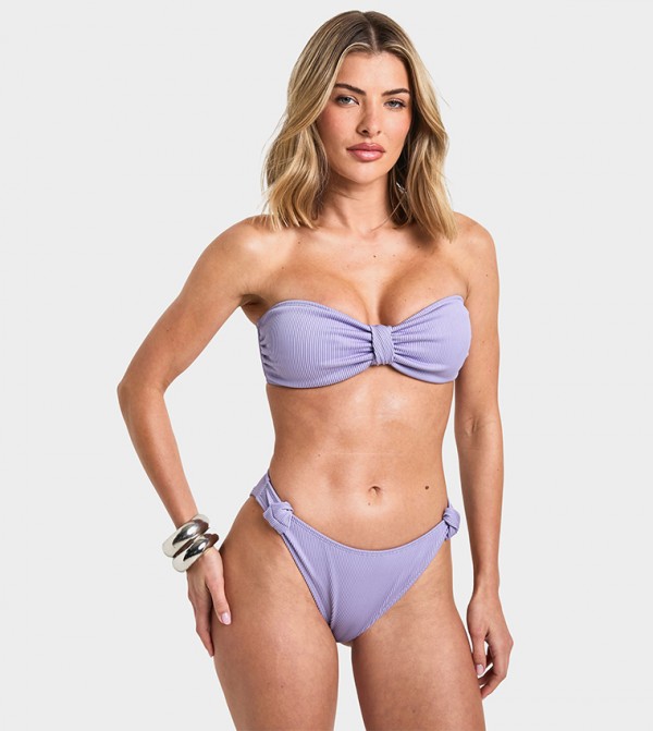 بوهو توب بكيني - أرجواني Bikini Tops