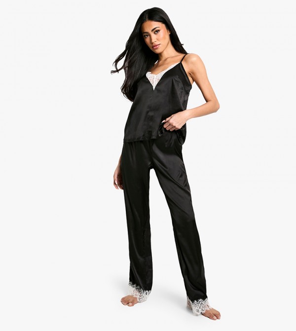 بوهو  style-edit-gc - أسود Pyjama Set