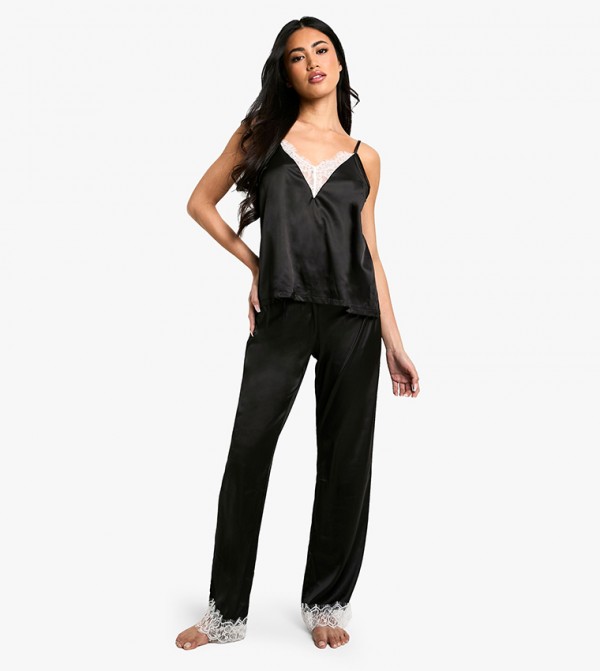 بوهو  style-edit-gc - أسود Pyjama Set