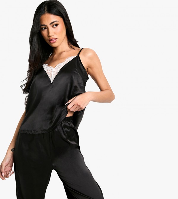 بوهو  style-edit-gc - أسود Pyjama Set