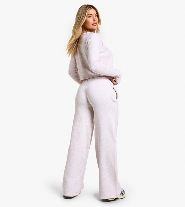 boohoo  Co-Ord Set - Beige Co-Ord Set