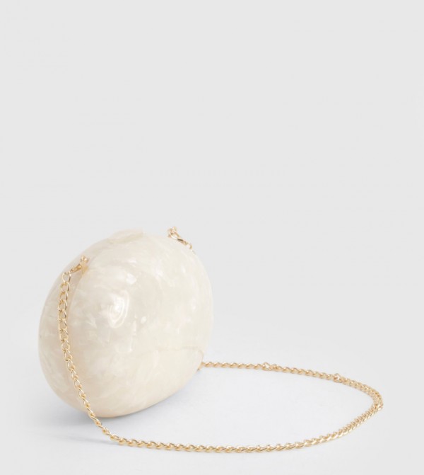 boohoo - Outlet  - Ivory Clutches