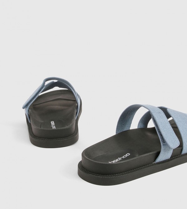 boohoo boohoo - Blue Flat Sandals