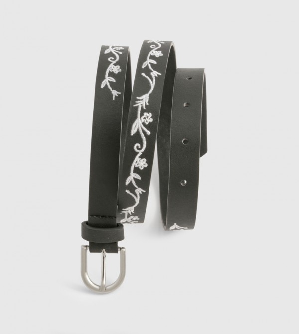 boohoo  Belts - Black Non Leather Belts