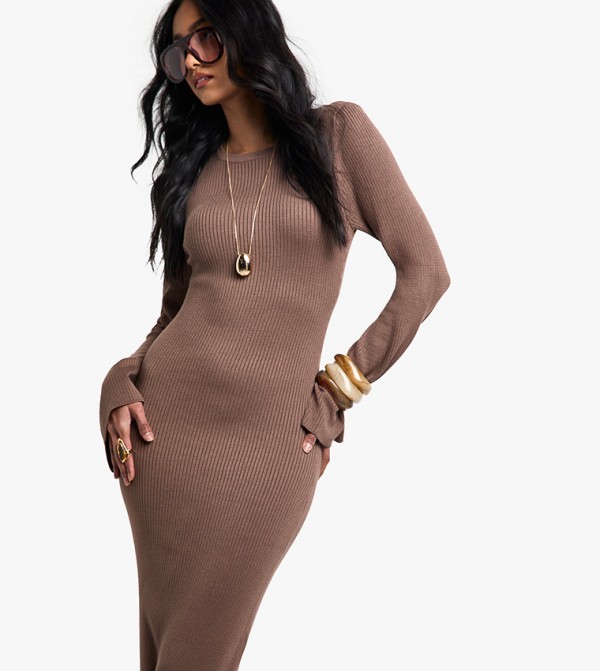 boohoo Party Dresses - Beige Party Dresses