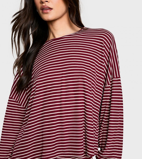 بوهو  ملابس نوم - أحمر  Pyjama Set