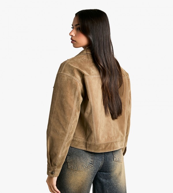boohoo boohoo - Brown Casual Jackets