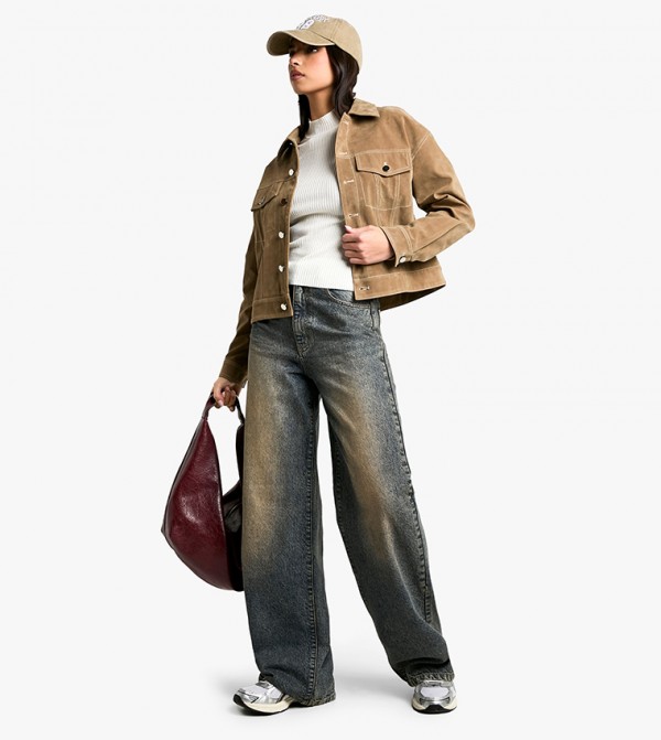 boohoo boohoo - Brown Casual Jackets