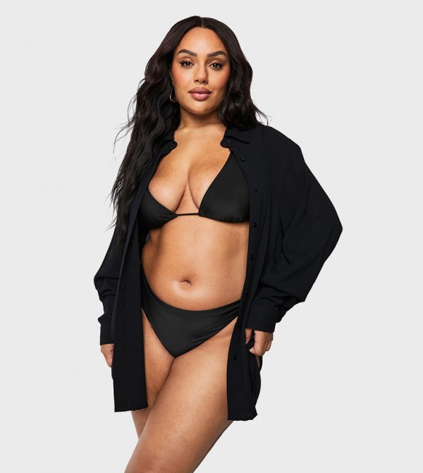 boohoo  Swimwear - Black Beachwear & Accessories
